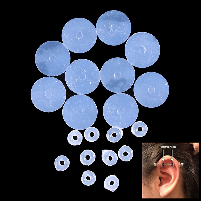 10pcs Silicone Piercing Healing Discs Anti Hyperpl... – Grandado