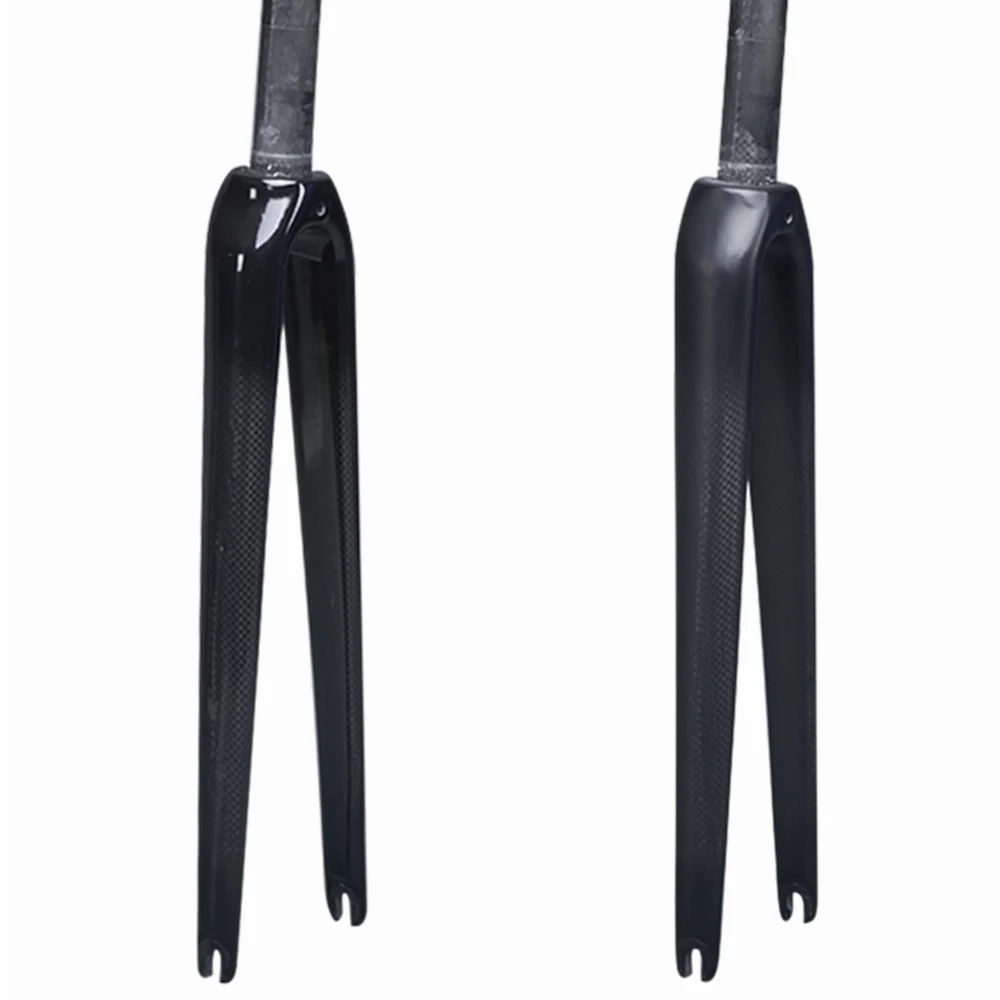 Carbon Fibre Racefiets Voorvork Fietsen Onderdelen 700C Stuurbuis Diameter 25.4Mm 28.6Mm