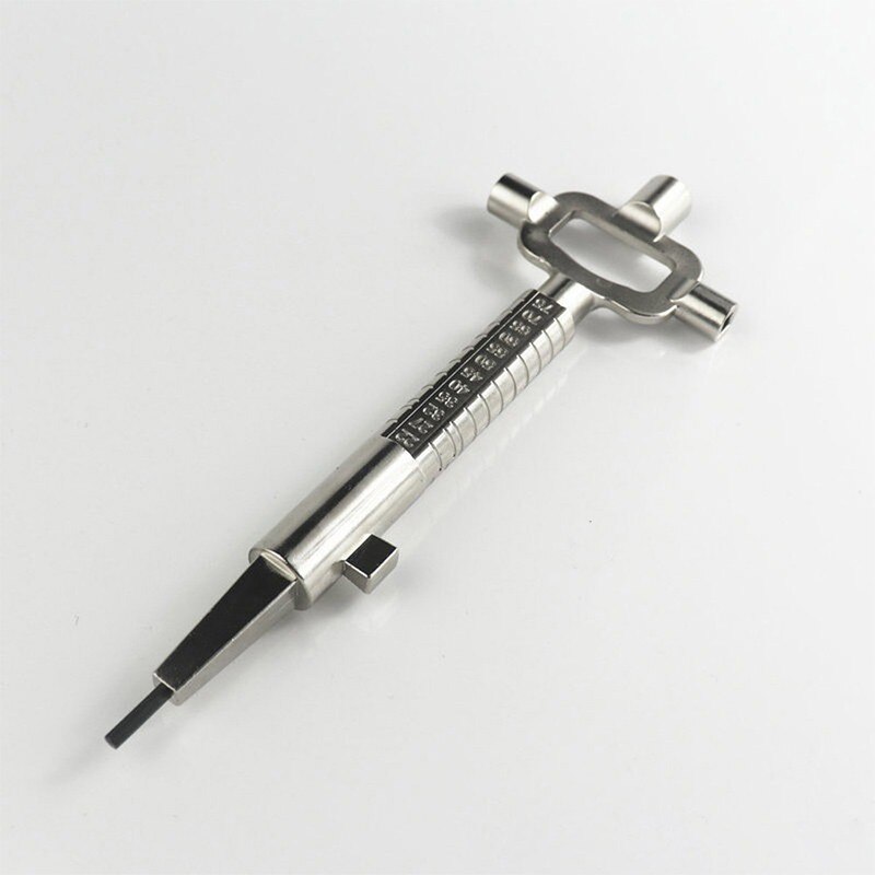 Multi-function Lock Body Sliding Rod Measurement Repair Wrench Universal Wrench Locksmith Repair Tools