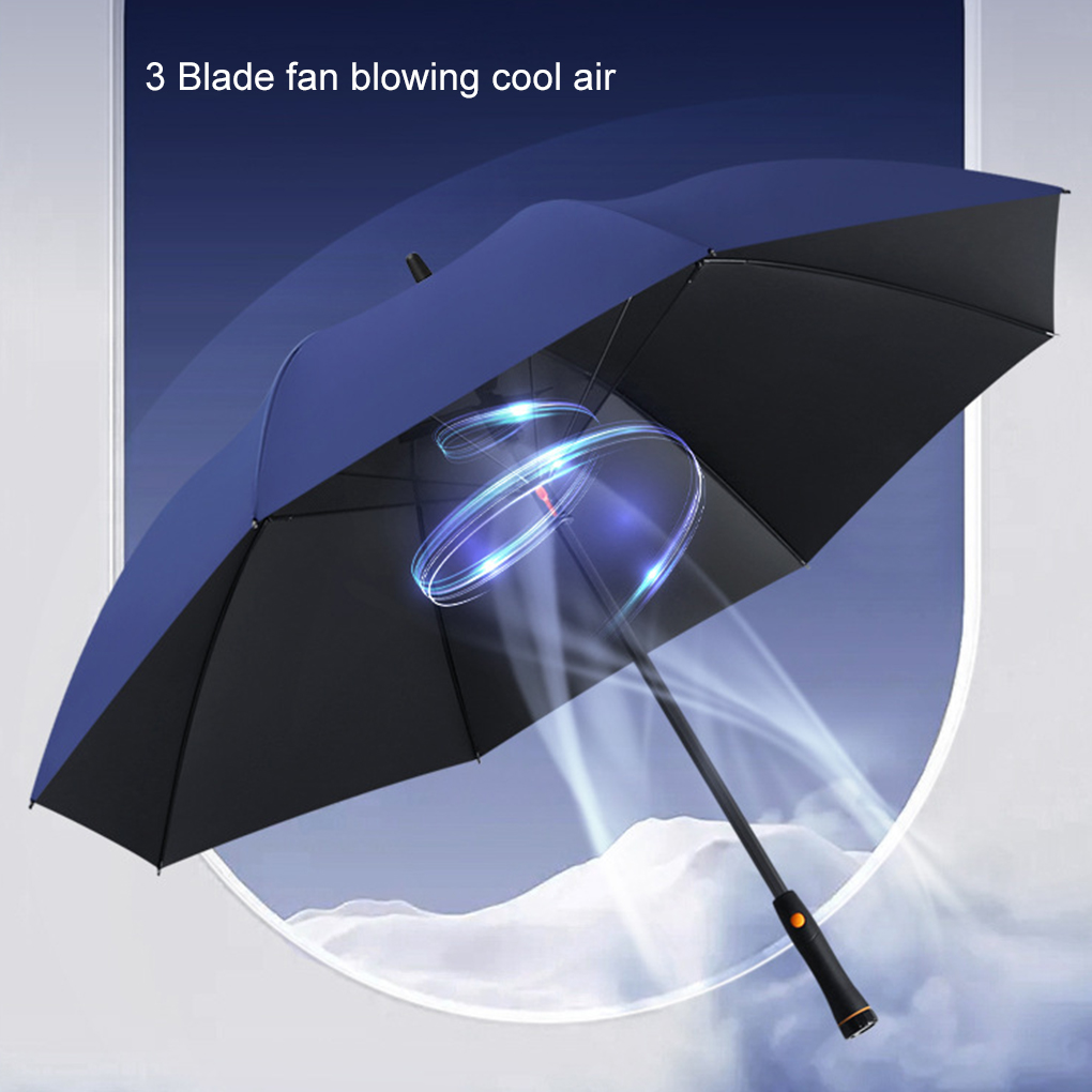 Ajoaniyauboedad Grote waaierparaplu 100% UV-blokkerende parasol Wind- en waterbestendig Lange steel 양oji UV-bescherming Strandgolfparaplu