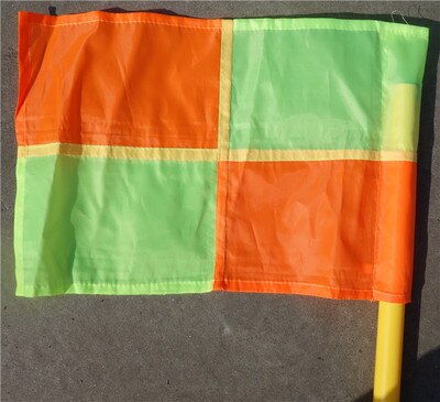 2 Pcs Voetbal Hoek Vlag Voetbal Trainingsapparatuur Alleen Banner: Default Title