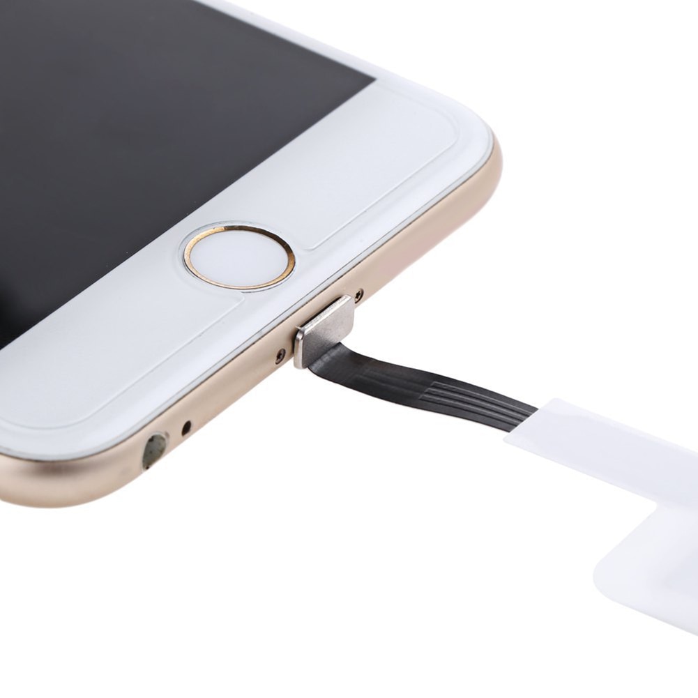 For Iphone 5 5s 6 6s 6s 7 Plus Wireless Charger Receiver Coil Pad Ipad Mini Smart Qi Wireless Charging Adapter Mat For Samsung