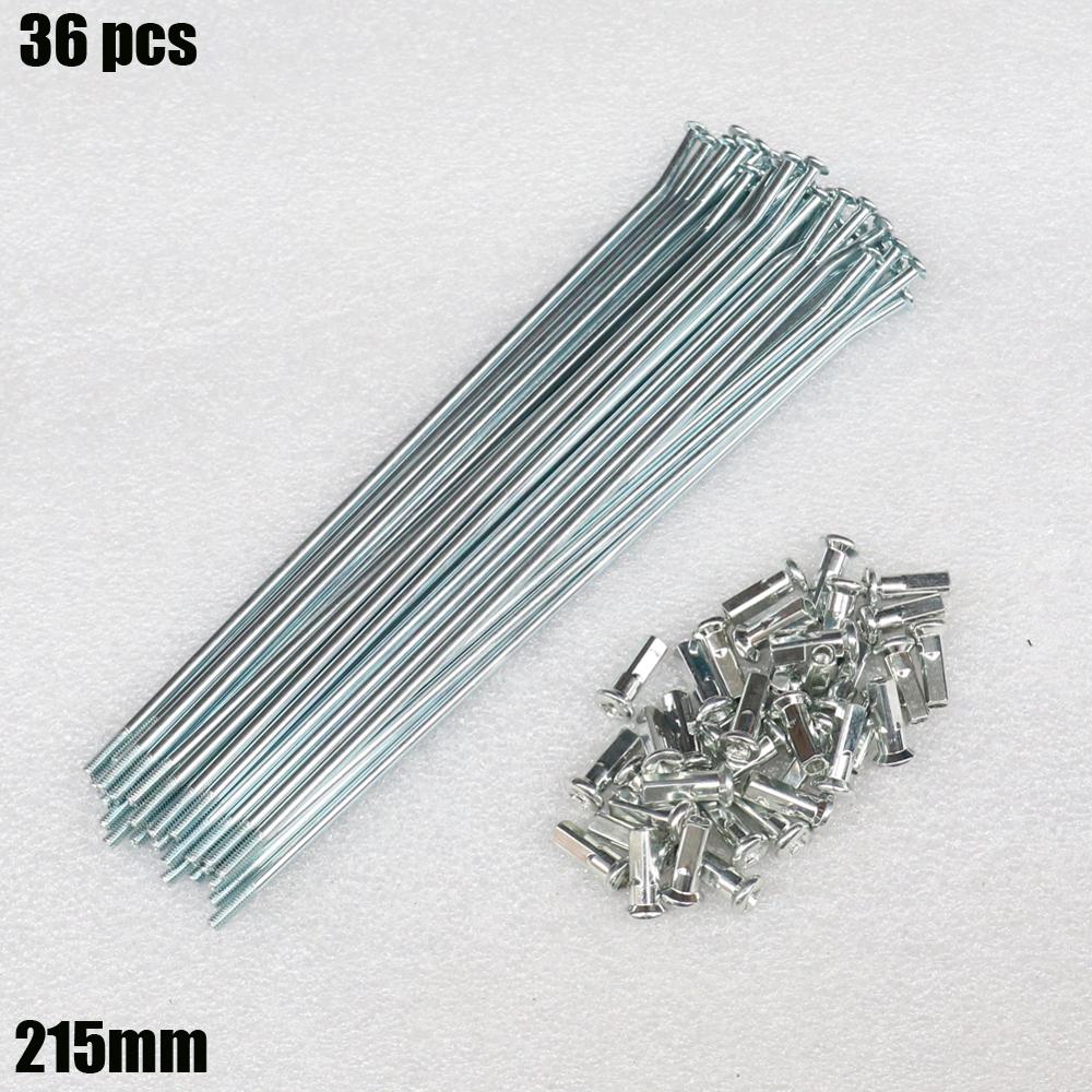 36 pcs 200-245 mm 8G spokes 4mm width spokes bend For electric bicycle bike motorcycle radios for motorcycle and child bike