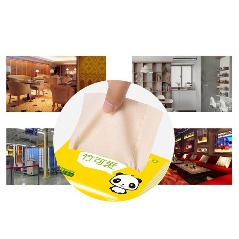 5 Pcs All Natural Eco Friendly Bath Tissue Multi-Fold Organic Bamboo Toilet Facial Tissues