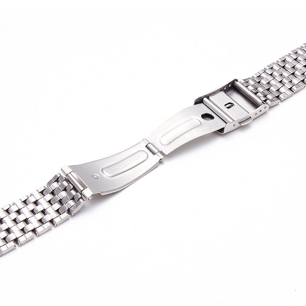 20mm 22mm horlogeband roestvrij stalen band voor samsung galaxy watch 46mm 42mm active 2 gear  s3 s2 horlogeband voor amazonfit bip