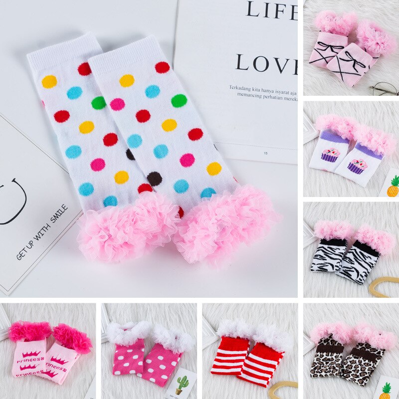 Cute Baby Girl Leg Warmers Legwarmers Birthday Party Cute Socks Kinderkleding Meisjes Legging Infanil Flower Ruffle Leg Warmer