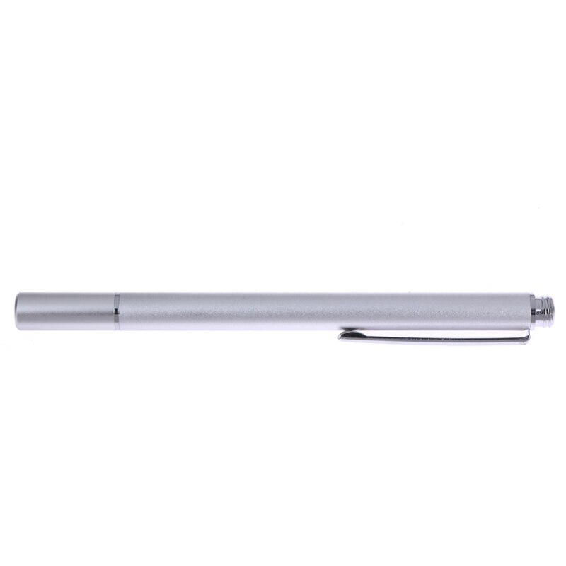 Fine Point Capacitive Touch Stylus Pen for Apple for iPad Nexus 7 Galaxy Tablets Kindle Fire HDX Silver