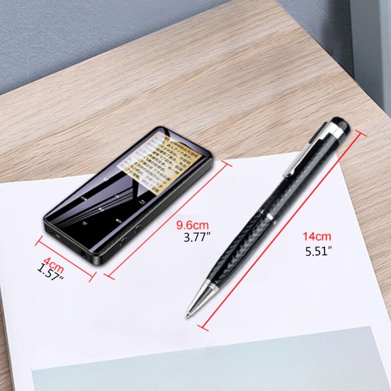 Portable Touch Screen Speaker FM Radio Earphone Portable MP3 Mini Music Player 20CB