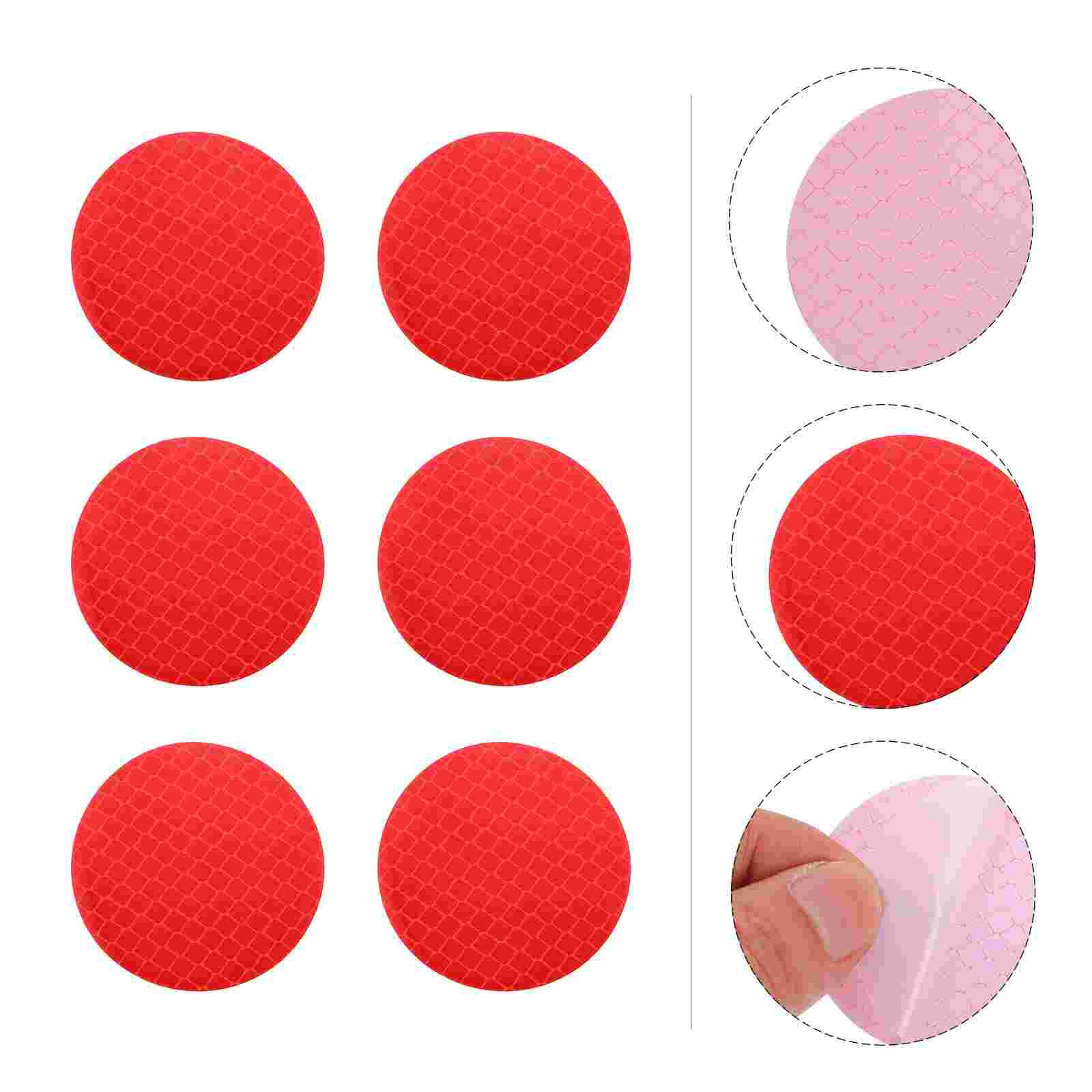 30Pcs Nuttig Anti-Collision Auto Stickers Heldere Reflecterende Decal Waarschuwing Sticker