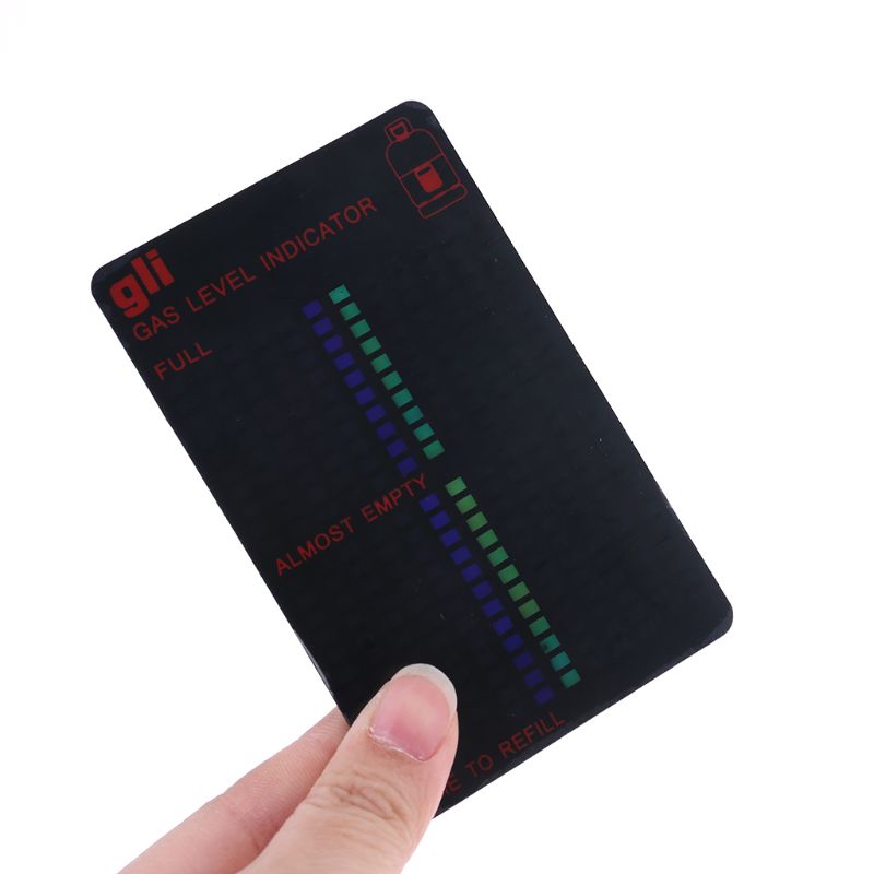 Indicador De Nivel Para Tanque De Gas Propano/Butano - Magnético, 10x20 Cm | Mide El Gas Restante Sin Abrir La Botella
