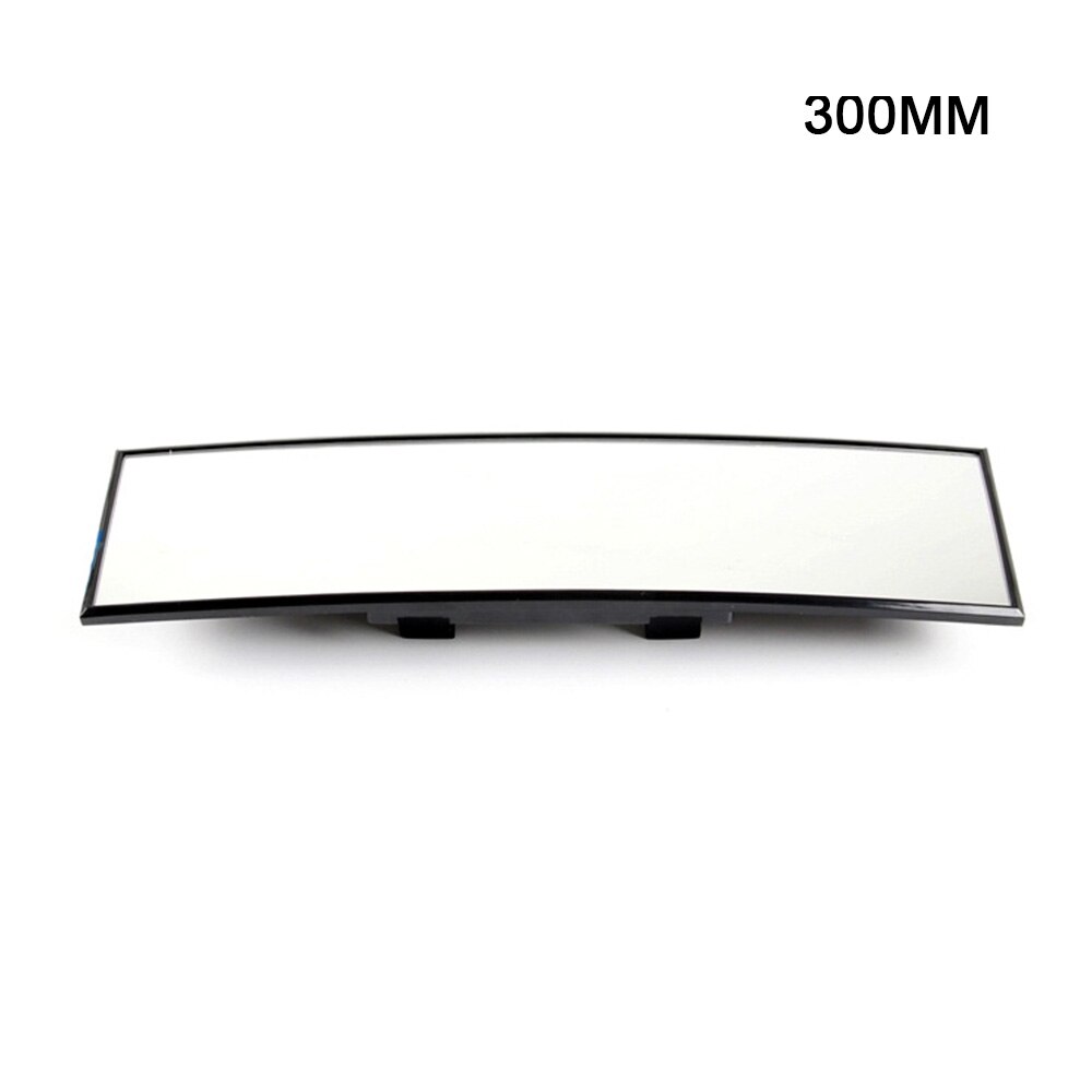Universal Broadway 300mm Wide Convex Interior Clip On Rear View Clear Mirror: white 300MM