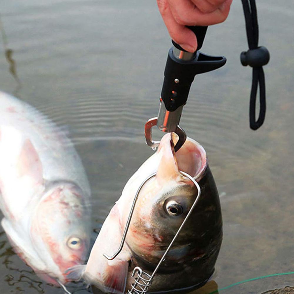 thumbnail image 2 of Get A Grip! Lightweight Aluminum Fish Gripper Tool – Black, Medium Size, Unbranded But Tough! 2 of 6
