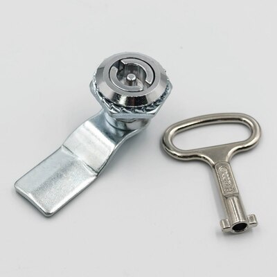 High door lock Useful Steady Cam Lock padlock for Security Door Cabinet Mailbox Drawer Cupboard camlock 16mm + 2 Keys: 104B One word lock