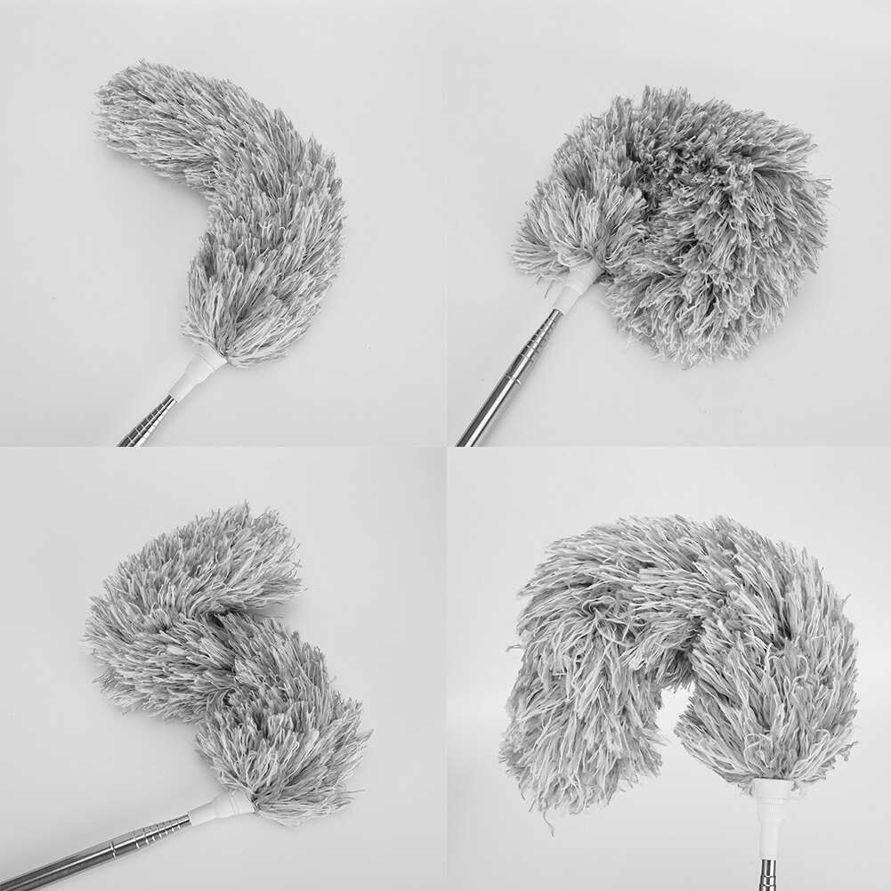 Electrostatic Adsorption Capacity Fibers Duster Brush Extendable Flexible Cleaning High Places Practical Dust Cleaner Brush