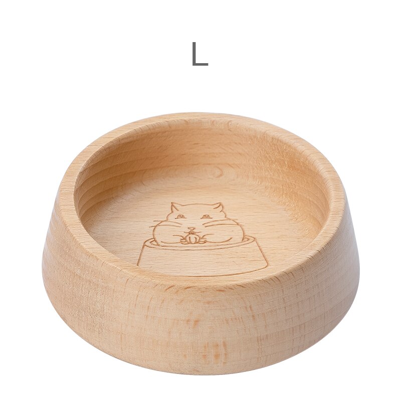 Bol en hêtre naturel pour Hamster, bol d&#39;alimentation pour petits animaux, plat de nourriture pour Hamster, Rat nain, Chipmunk, accessoires: 003