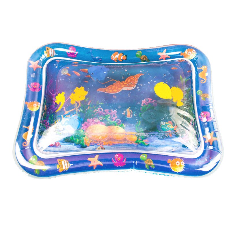 Alfombrilla de agua para bebés y niños, alfombrilla gruesa de Pvc, ideal para el vientre, para actividades deportivas: 04