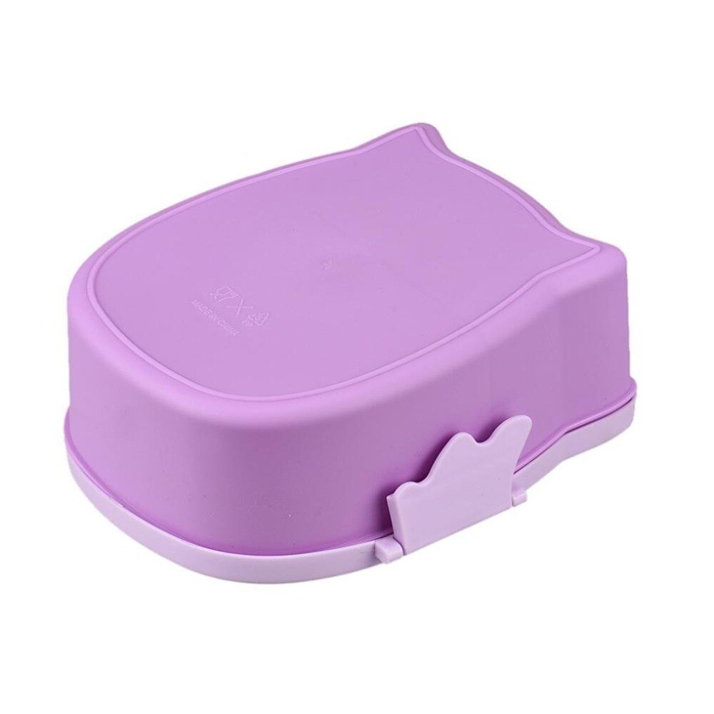 Brand Kawaii Candy Color Owl Lunch Box Microwave Oven Bento Container Case Dinnerware Children's Birthday (00097)