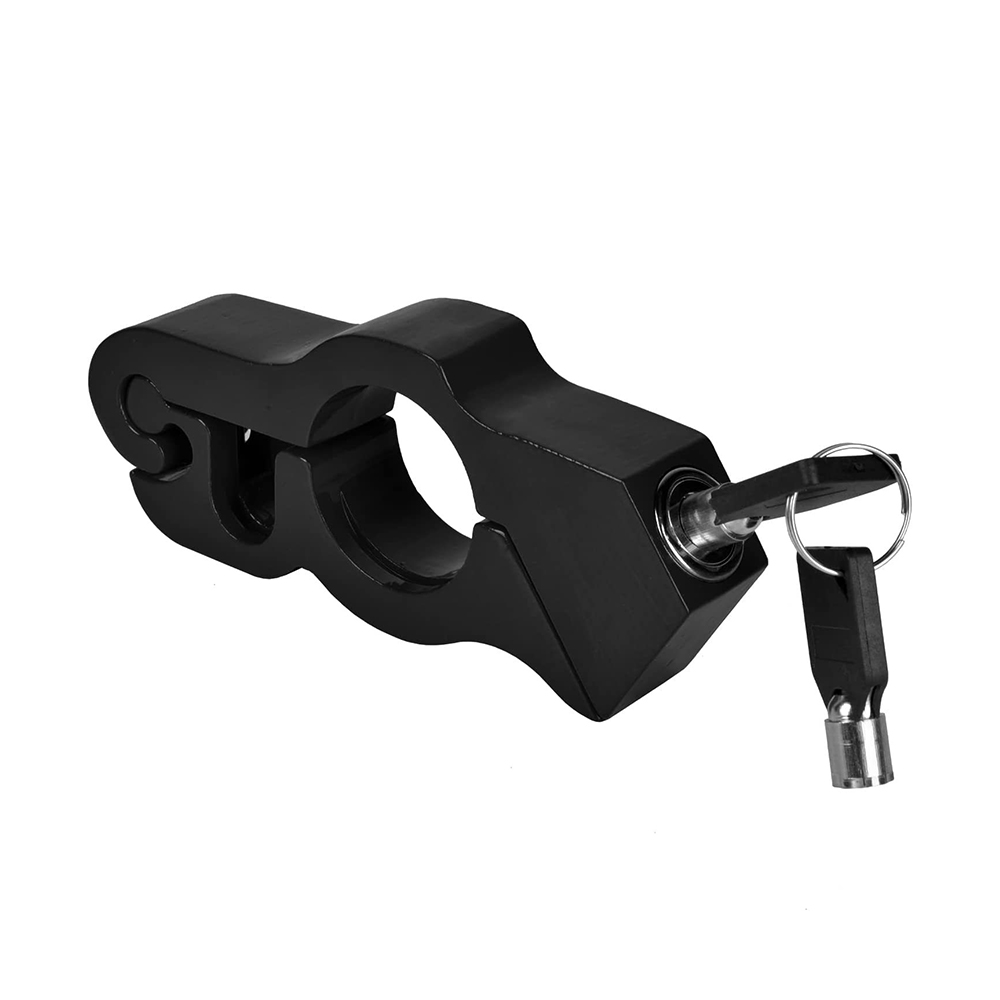 Motorremhendelsloten Stuurslot Helm Anti-diefstal motorslot Elektrisch voertuig Crossmotoren Legering stuurslot