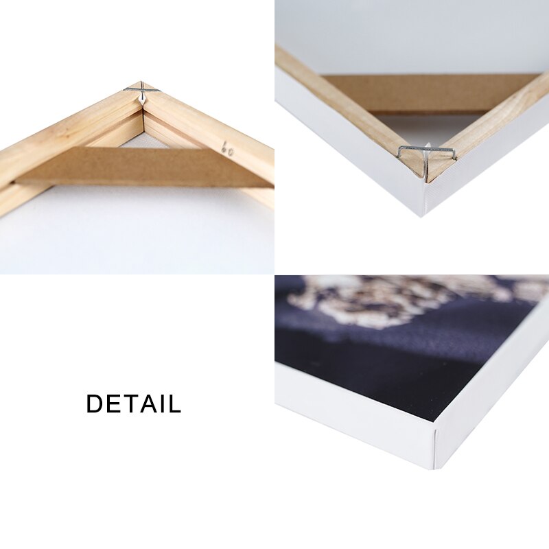 DIY 50x50cm Oil Painting Frame Painting Mosaic Embroidery Accessories Wall Home Decor Hanging Canvas Frame