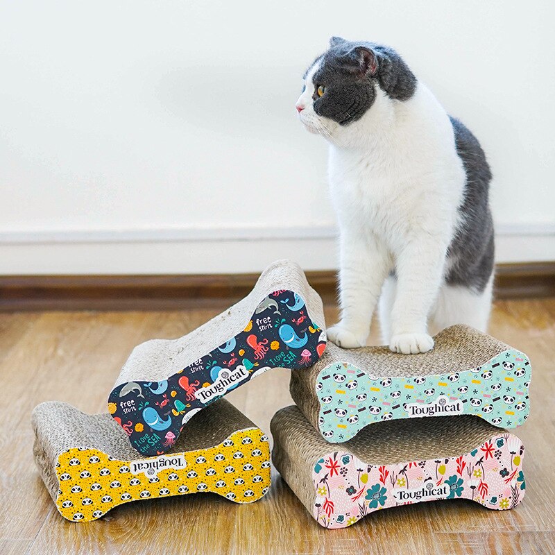 Gegolfd Papier Kat Krasraad Slijpen Klauw Voor Katten Speelgoed Delicate Interactieve Kat Speelgoed Krabpaal Slijpen Klauw Speelgoed