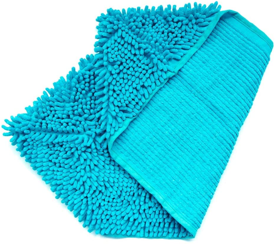 Cat Dog Bath Microfiber Strong Absorbing Water Chenille towel Dry Hair Dog Towels Blanket 3 Sizes For Small Medium Large Dogs