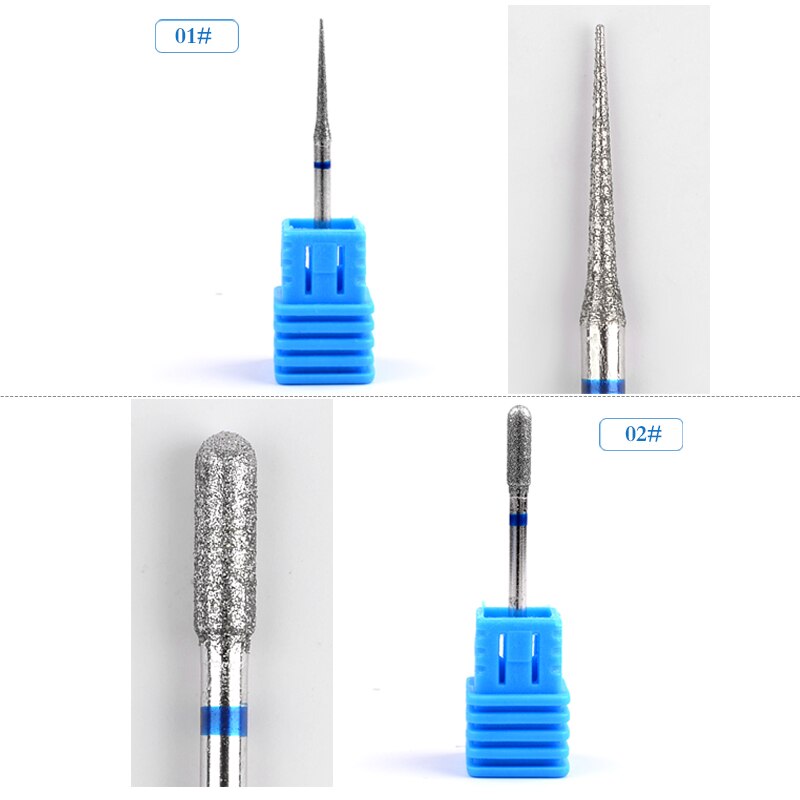 1 Uds. Broca de carburo de tungsteno para uñas, fresa, brocas de Metal, limas eléctricas, limas, manicura, accesorio, herramienta