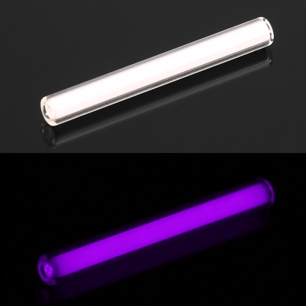 1pc 3mm*22.5 tritiumrør selvlysende udendørs nødlys lyser i mørke: Lilla