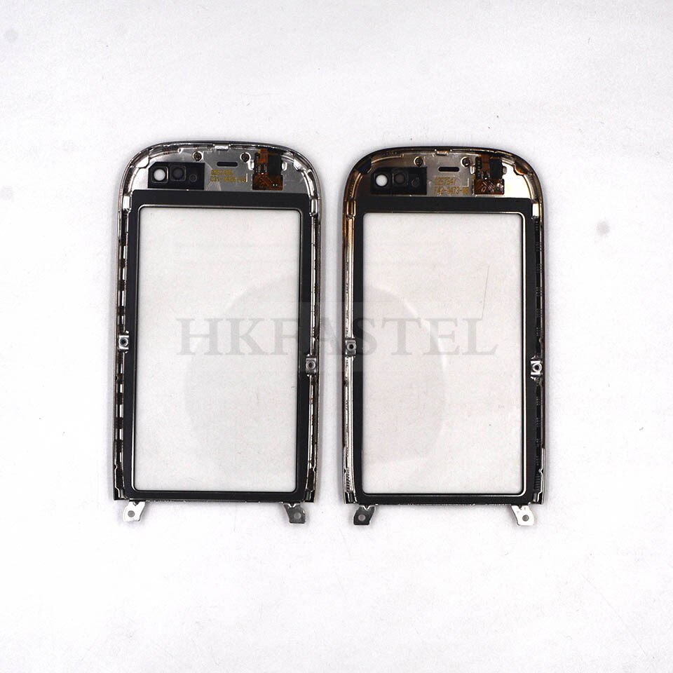 HKFASTEL-Panel frontal exterior de cristal para Nokia C7 C7-00, repuesto sin pantalla LCD, táctil, con Marco, Digitalizador de pantalla táctil