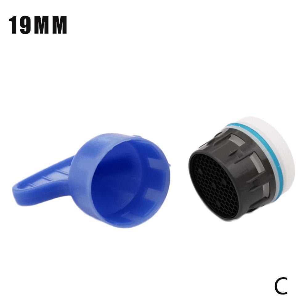 24mm/ 22mm/19mm/18.5mm hangevind vandbesparende hanelufter vandhane boble køkkenvask armaturtilbehør badeværelse: C