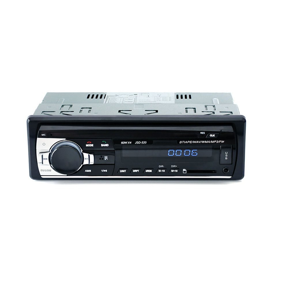 Geloo FM/AM Stéréo Marine Radio, Lecteur Multimédia MP5 Player Étanche BT USB Récepteur, Écran LED de 4 Pouces, Film Haute Définition pour Yachts, Bateaux Marins, Véhicule
