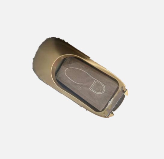 Shoes Machine Automatic Shoe Cover Machine Shoe Polishing Equipment Kit Set Foot for Home Shoes Tool Shoe film Silver: Gold