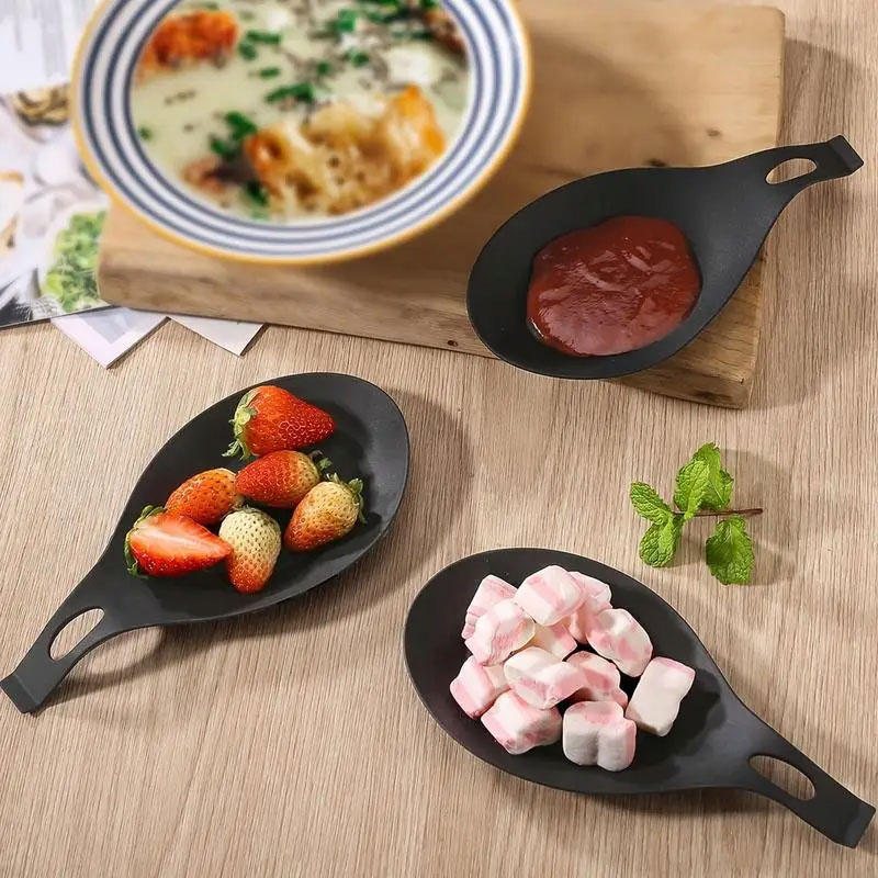 Support de spatule repose-cuillère en Silicone, résistant à la chaleur, plateau de napperon, outils de cuisine, offre spéciale