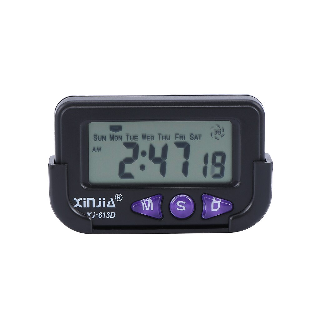 Chronomètre numérique électronique de poche noir, 1 pièce, Portable, , voyage, voiture, automobile, Date, heure, réveil, horloge, Offre Spéciale