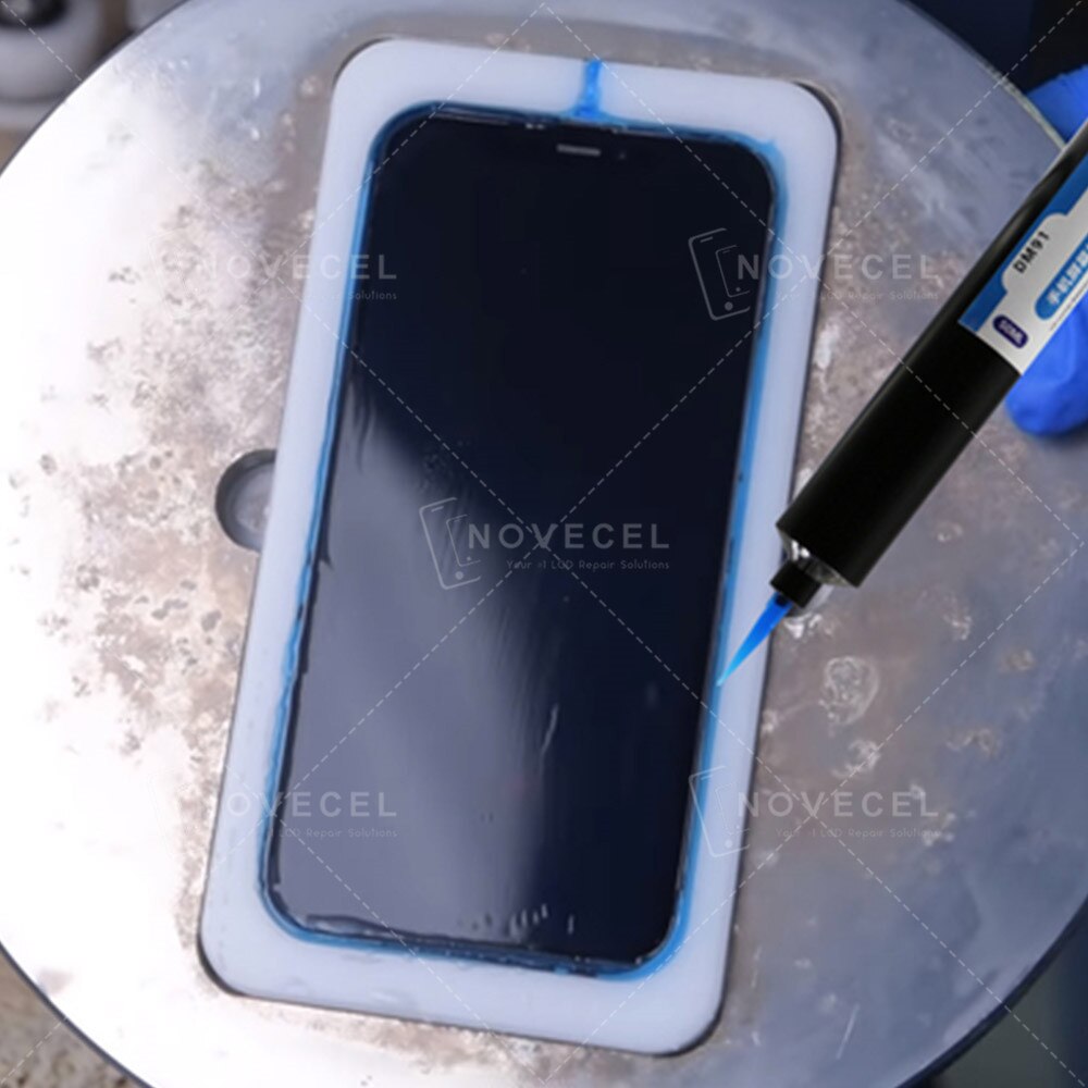 praktisch Bildschirm Polieren UV Wasserdicht Kleber Grenze Lücke Dicht für iPhone Samsung Uhr Bildschirm Abziehbare UV Lampe Aushärtung Kleber
