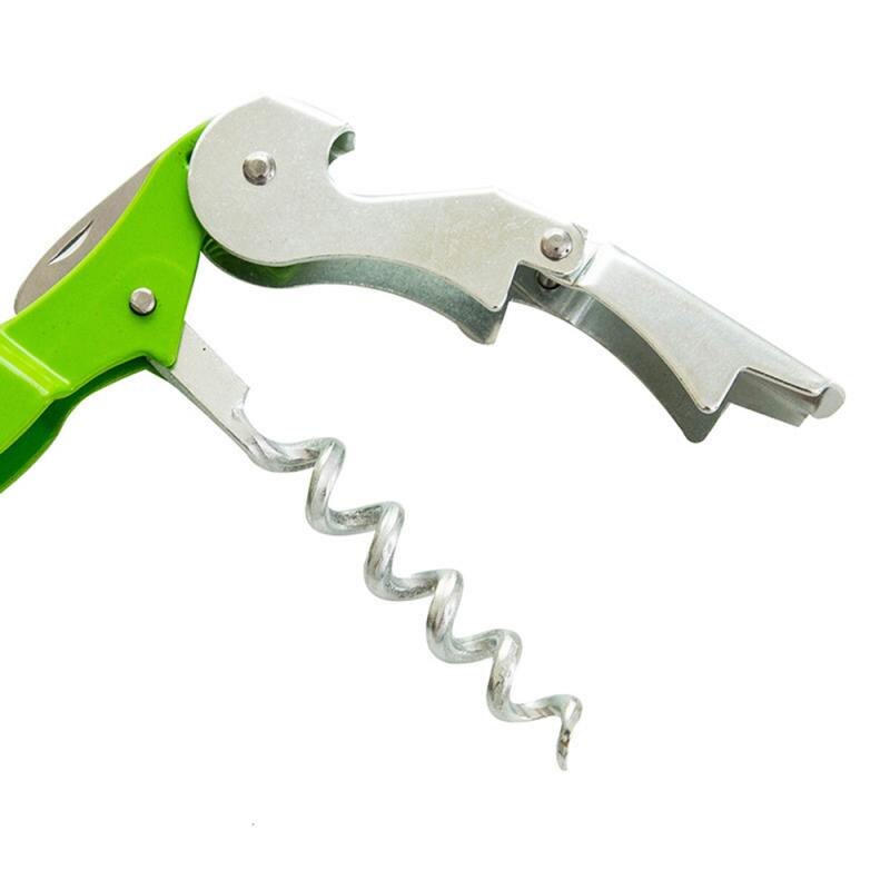 Multifunctionele Rvs Kurk Schroef Corkscrew Wijn Cap Opener Bier Cap Flesopener Keuken Bar Gereedschap Accessoires