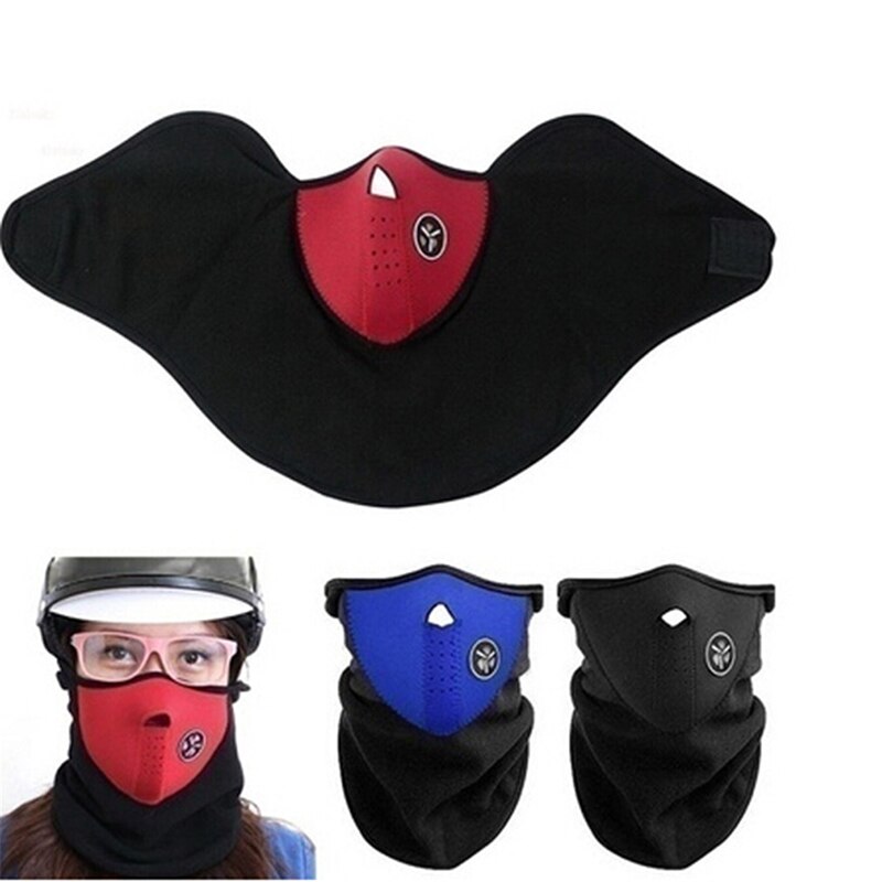 Unisex motorcykel varm maske hals varm snowboard cykel ridning maske tørklæde tilbehør vindtæt udendørs sport ski cykel cykel