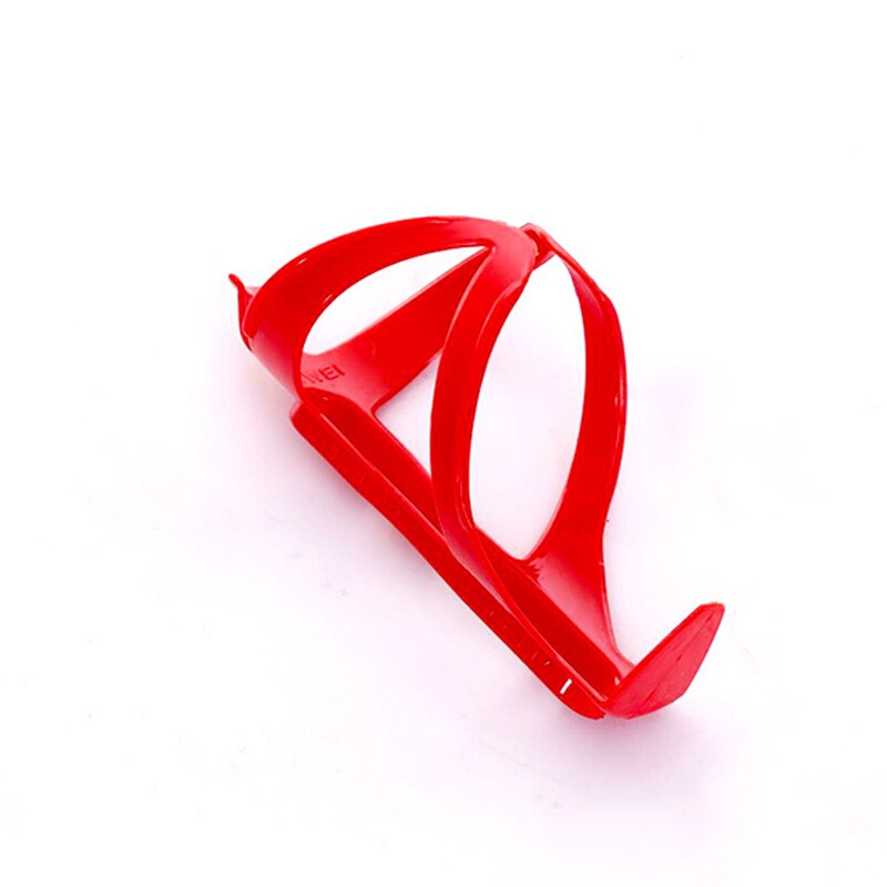 Cykel flaskhållare pc cykel vattenflaskhållare burar ställ mountainbike bur mtb cykel flaskhållare cykeltillbehör: Röd