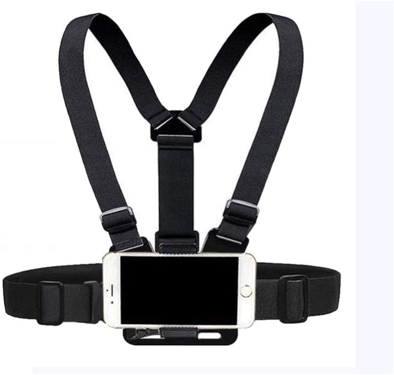 Einstellbare praktisch Selfie Brust Kopf Hals Halterung Gurt für Aktion Kamera/Gopro Held/Apfel iPhone SE 11 xs X 8 7 Samsung