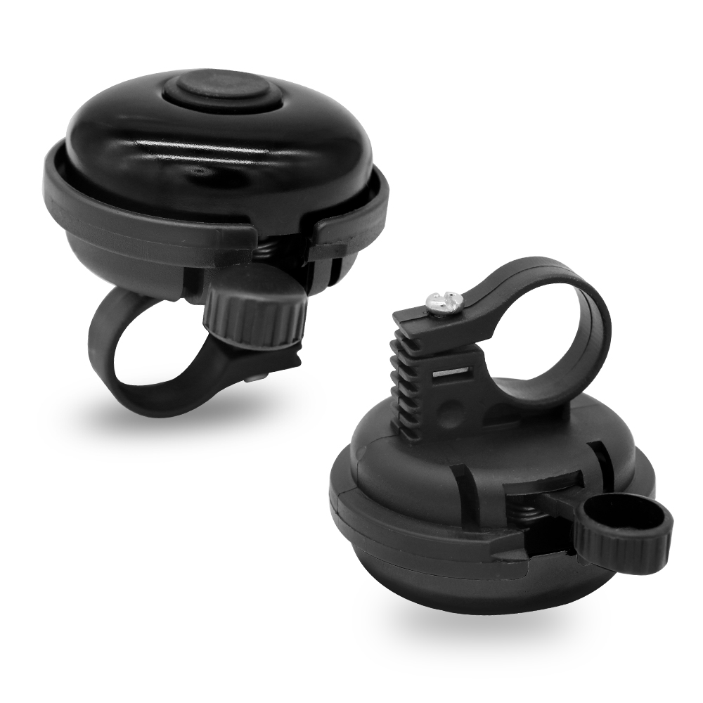 Timbre de plástico para bicicleta de montaña y carretera, alarma de seguridad para manillar, accesorios para bicicleta