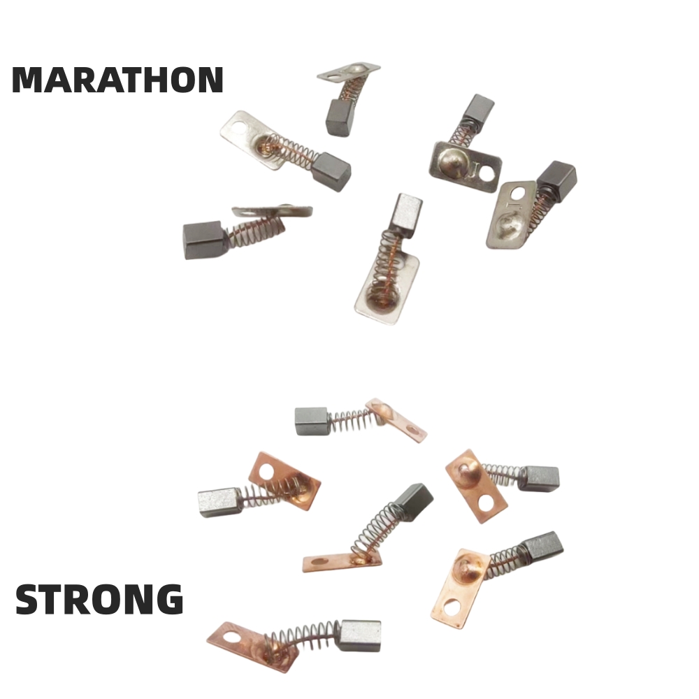 10pcs Carbon Brush For STRONG 210 90 204 105L 102L Marathon Nail Drill Electric manicure machine handle Accessory Replacement