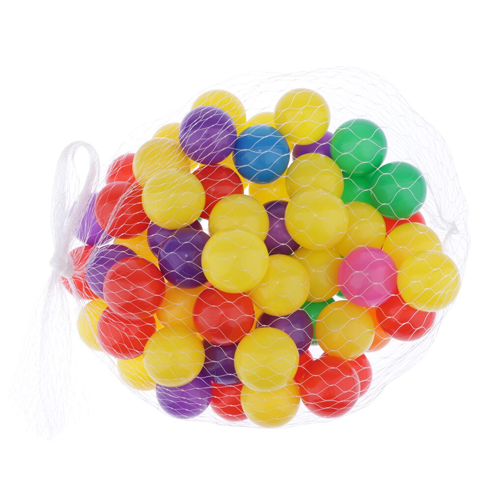 150pcs Ocean Balls Swim Pit Balls for Ball Pit Play Tent Playhouse Swimming Pool Water Pool (Muticolors,4cm)