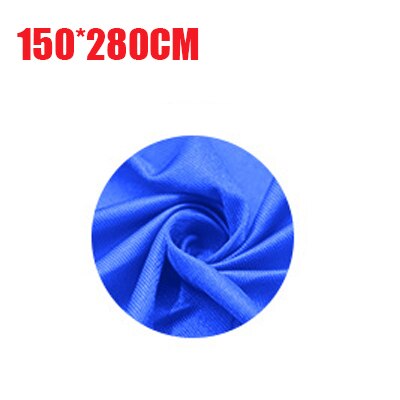 150*280CM bambini adulti cotone all&#39;aperto altalena coperta amaca coccole fino a terapia sensoriale bambino morbido elastico pacco altalena costante: Royal blue 150