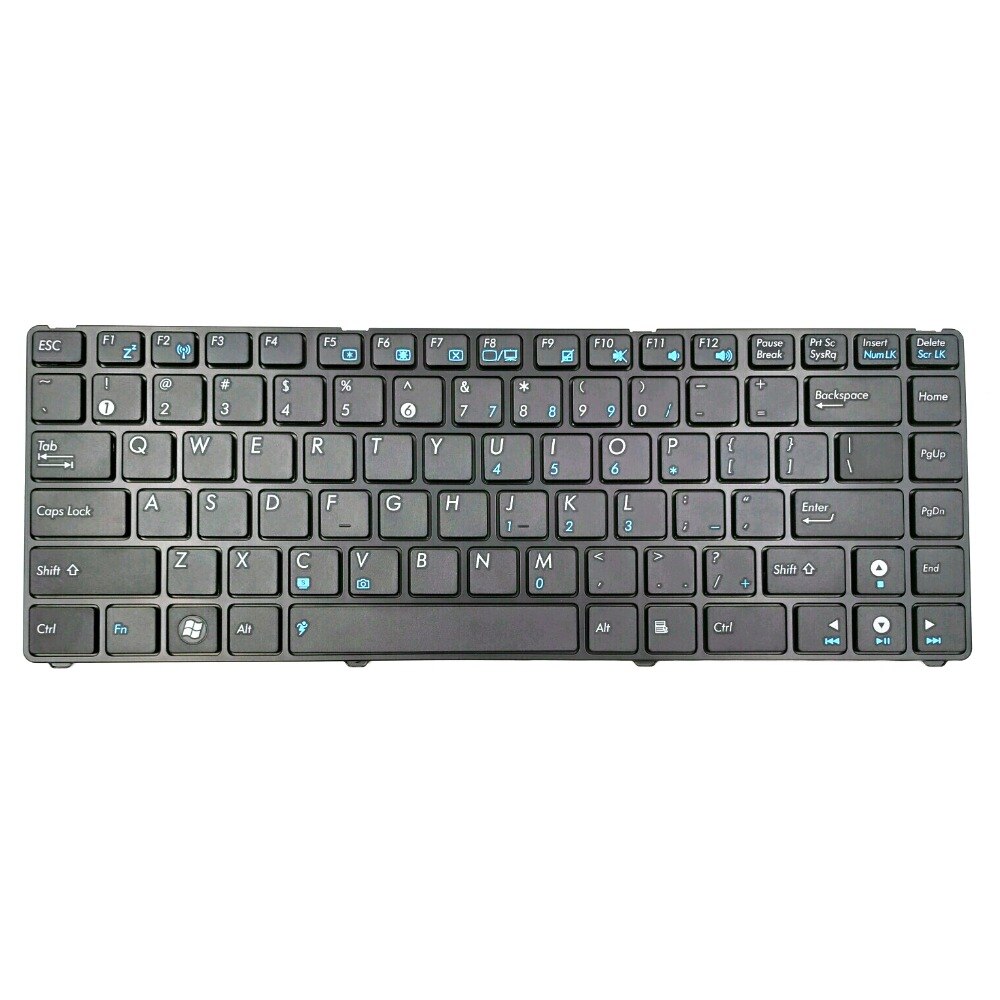 Laptop Keyboard for ASUS EEE PC 1201 1201HA 1201HAB 1201K 1201N 1201N-P 1201NE 1201NL 1201PN 1201T 1201X UL20 UL20A Series