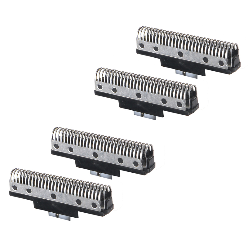 Kemei Replacement Blade Set For Kemei KM Hair Clipper Blade Barber Cutter Head For Electric Hair Trimmer Cutting: Silver