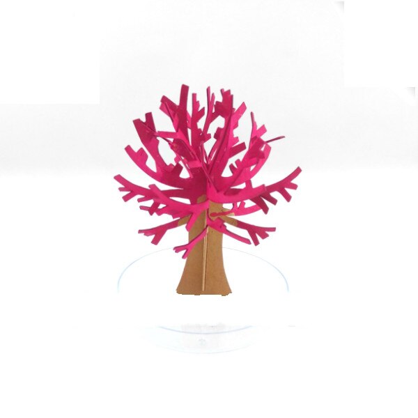 2020 89x73 millimetri Rosa Visivo Artificiale Magia Sakura Albero Decorativo Coltivazione FAI DA TE di Carta Alberi Cervello fatica sollievo Regali giocattoli di scienza