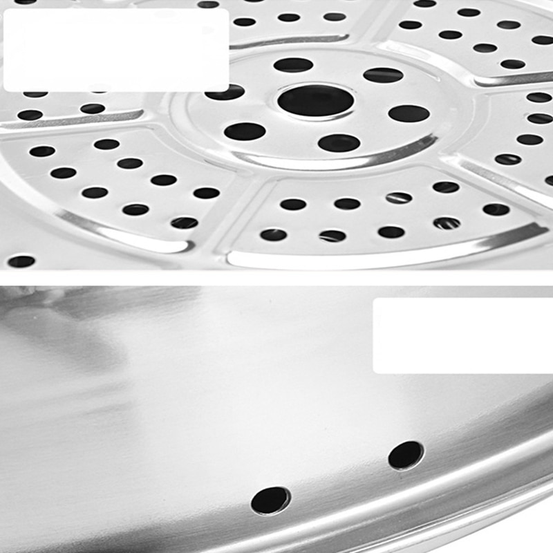 Stainless Steel Three Layer Thick Steamer Pot Soup Steam Pot Universal Cooking Pots for Induction Cooker Gas Stove