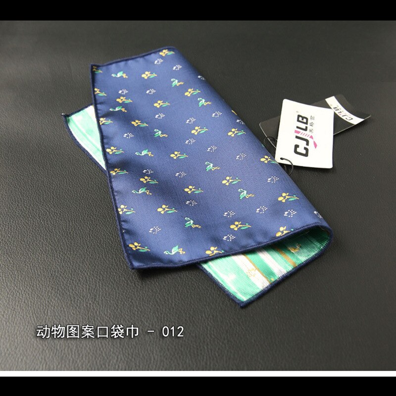 Cartoon Pochet Zakdoeken Voor Mannen Classic Pocket Handdoek Voor Wedding Party Pak Accessoires: 012