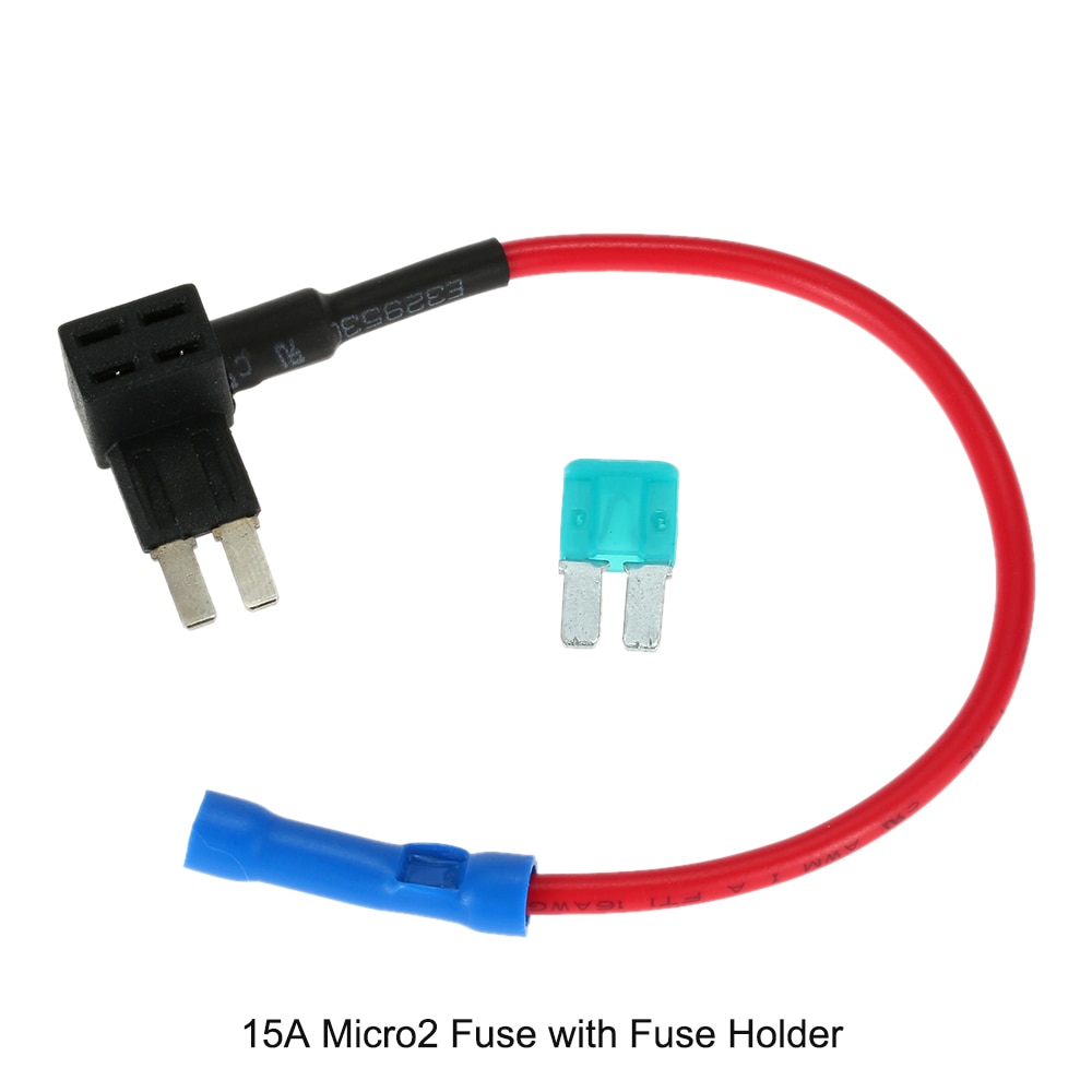 32V 20A Mini Auto Zekering Auto Circuit Bescherming Micro 2 Ata Standaard Zekering Voeg Een Circuit Met Zekering Adapter auto Accessoires Universele: Default Title