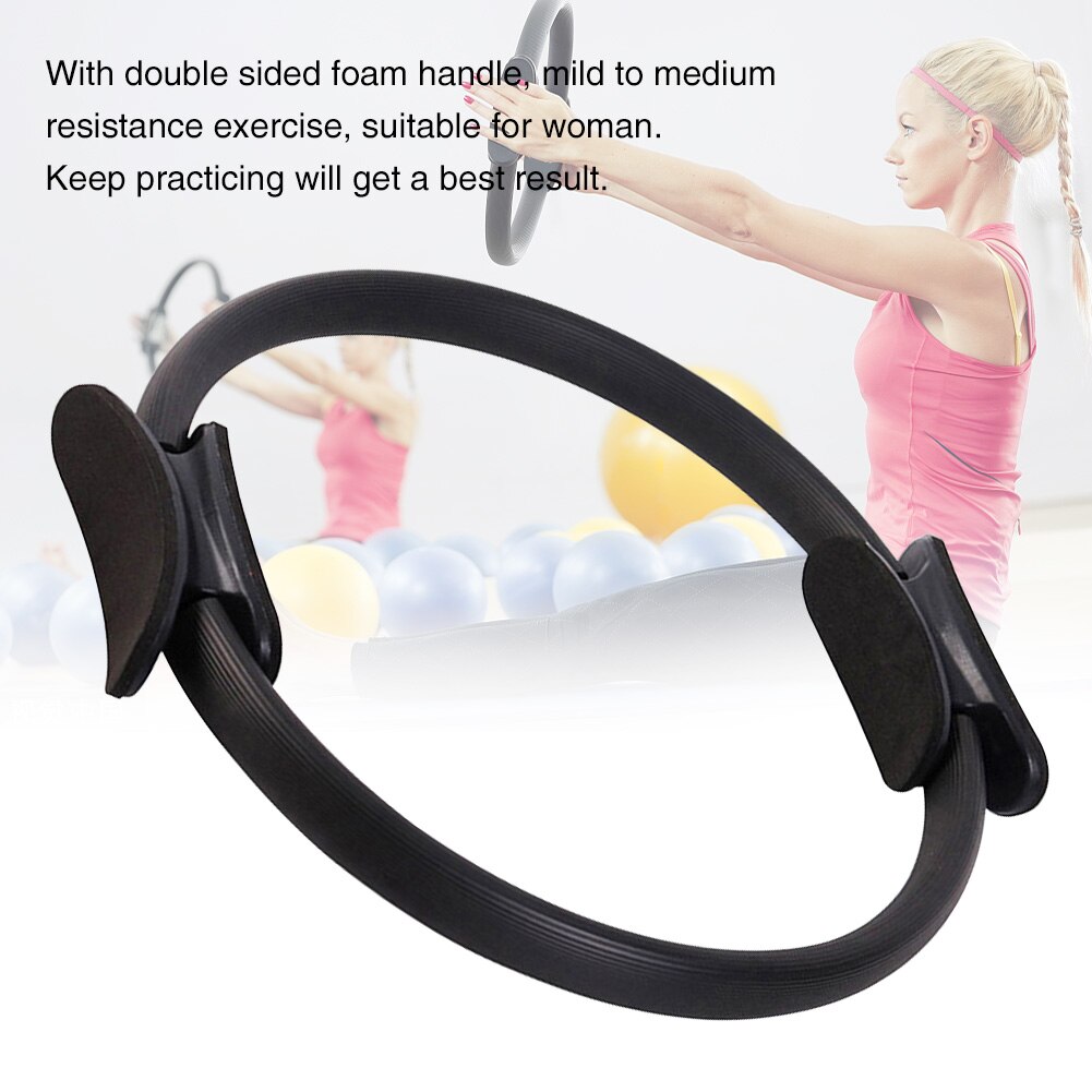 Gym trening hjemmetrening pilates sirkel yoga fitness kvinner sport motstand muskel verktøy magiske ring tilbehør