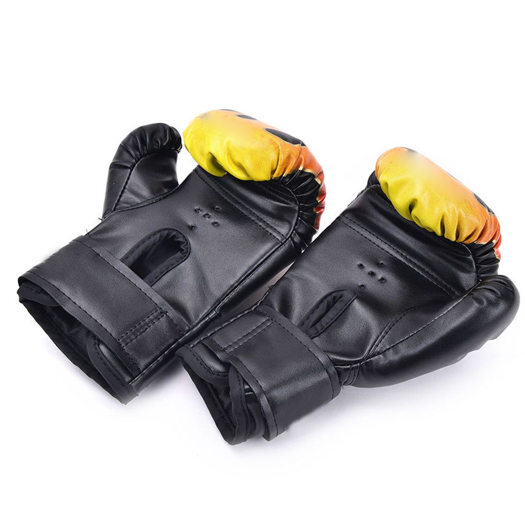 Bambini Guantoni Da Boxe Per Bambini Kickboxing Guanti Da Training Regolabile Sport di Combattimento Forare Sacchi Di Sabbia MMA Guantoni da boxe 23*15 centimetri